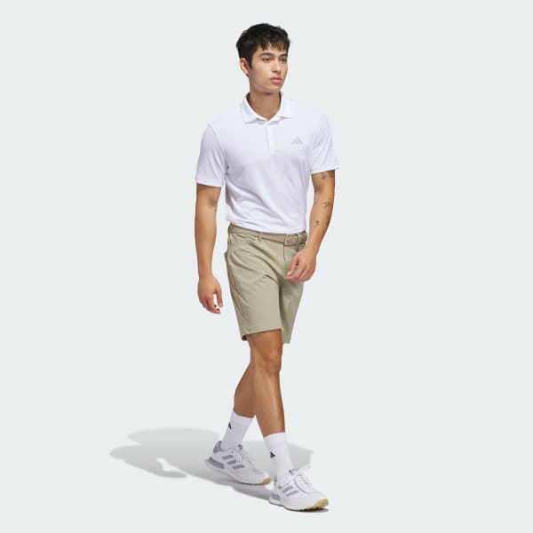 Hvid ULTIMATE365 JACQUARD POLOTRØJE