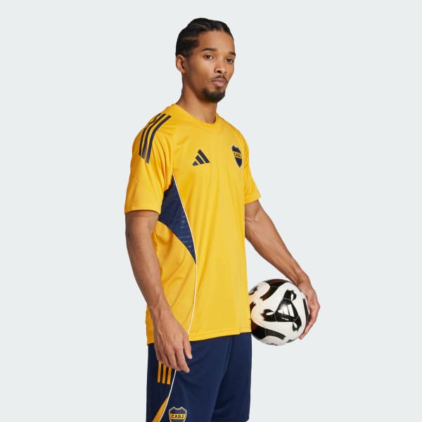 Amarillo Camiseta de Entrenamiento de Boca Juniors Tiro 25 Competition