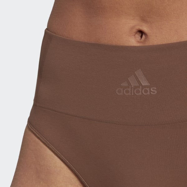 adidas Women's Micro-Stretch Seamless Thong Panties, Singles