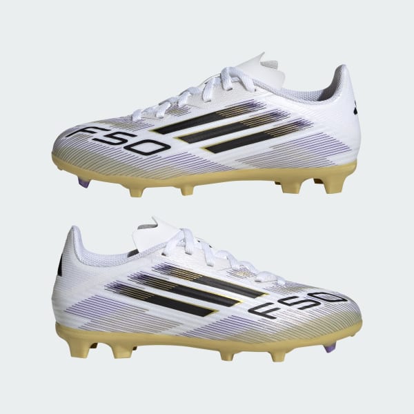 シューズ Addias F50 adidas F50 League Firm/Multi-Ground Cleats Kids - White