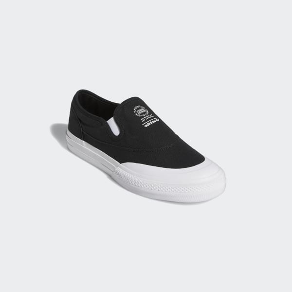 black slip on adidas shoes