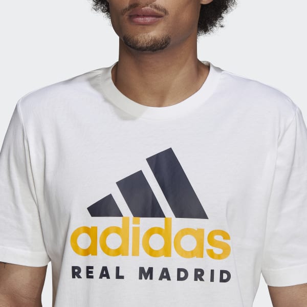 Branco T-shirt ADN do Real Madrid