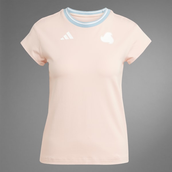 Adidas Tiro Blusa Da Adidas Rosa Bebe Adidas Tiro Cut 3-Stripes