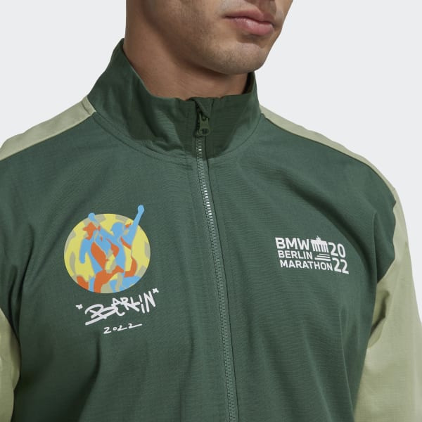 Zielony Berlin Marathon Future Icons Track Jacket EBS68