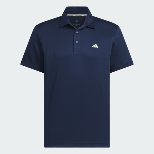 สีน้ำเงิน เสื้อโปโลแขนสั้น AEROREADY