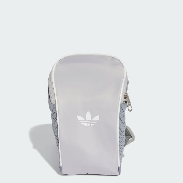 adidas Trefoil Monogram Jacquard Round Bag - Black | adidas