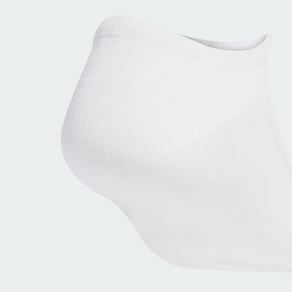Blanc Socquettes invisibles (3 paires)