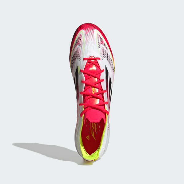 Vit F50 Elite Soft Ground Fotbollsskor