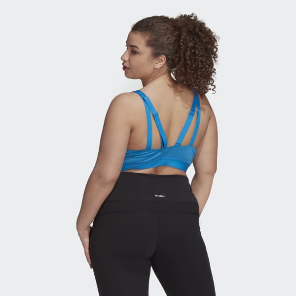 Bla adidas TLRD Move Training High-Support Bra (Plus Size) RU349