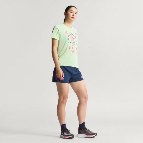 Groen BMW Berlin-Marathon 2025 Event T-shirt