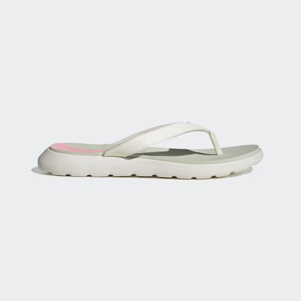 adidas Comfort Flip-Flops - White