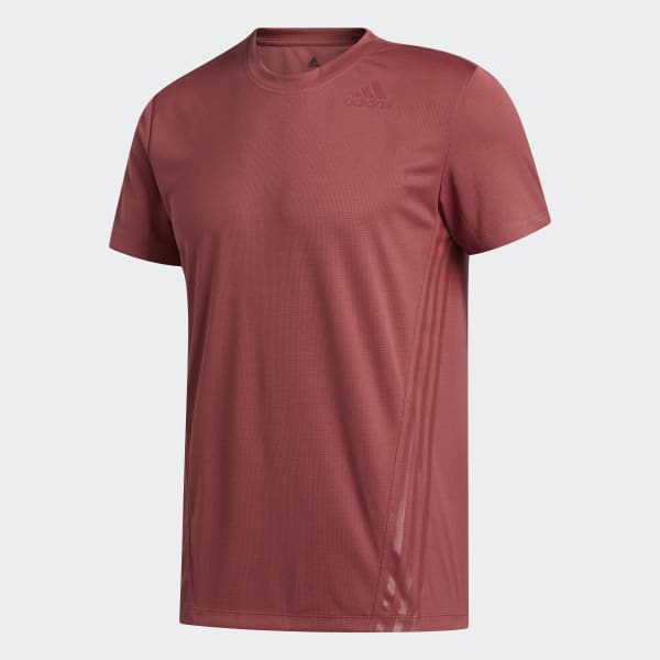 Rojo Polera AEROREADY 3 Tiras