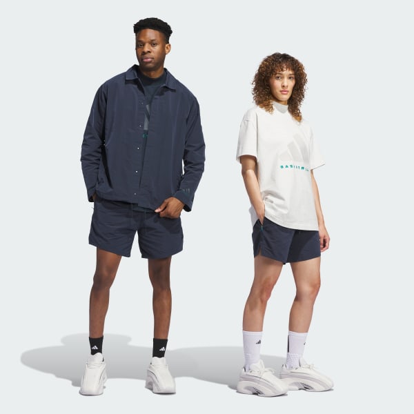 Adidas blue basketball shorts sale
