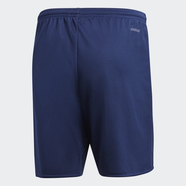 adidas blue football shorts