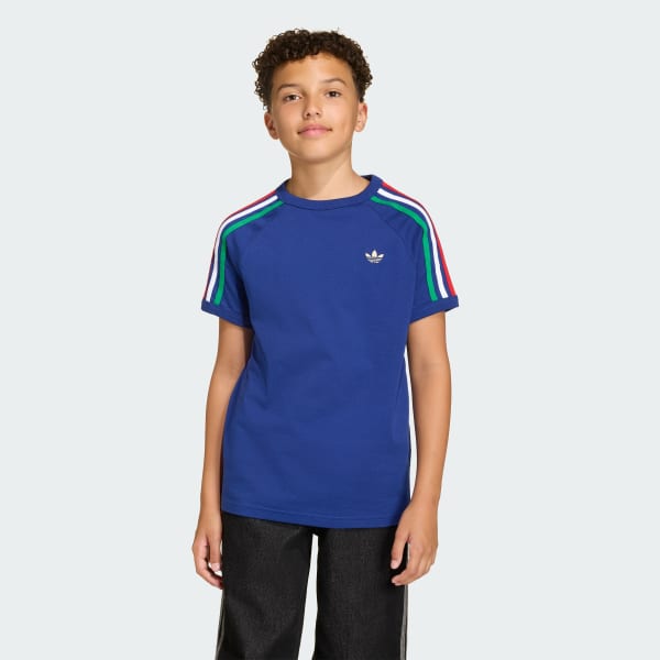 Bleu T-SHIRT 3 BANDES