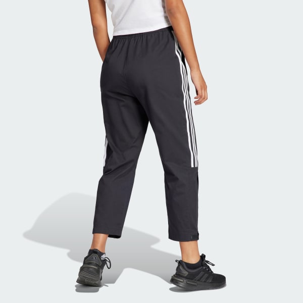  adidas Women's Athletics 3 Stripe 7/8 Pants, Black