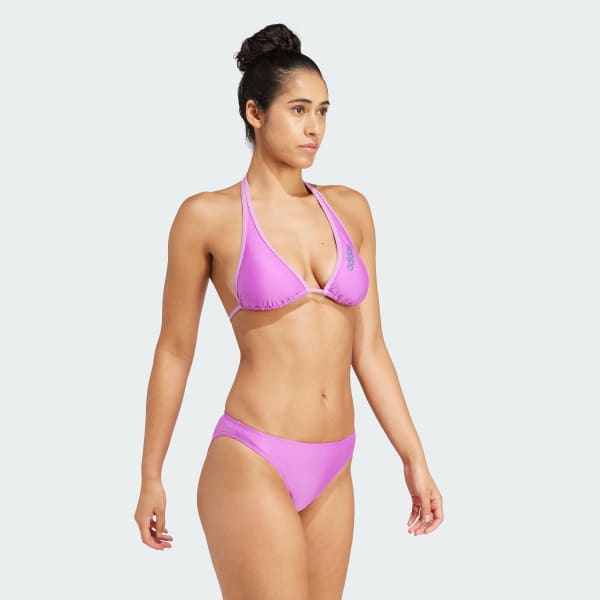 Purple Padded Neckholder Bikini