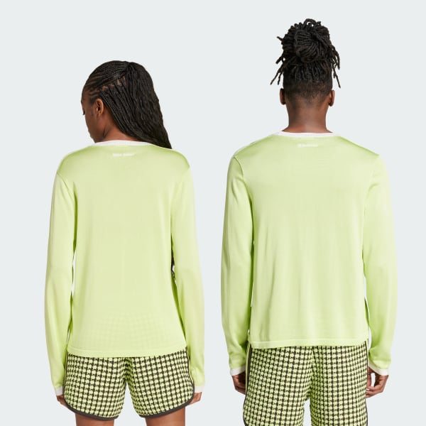 Amarelo Camiseta Malha Manga Longa Wales Bonner