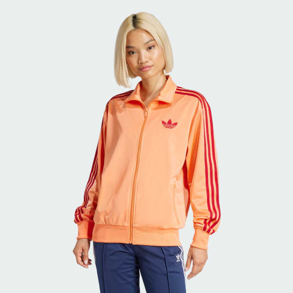 adidas Adicolor Classic Firebird Loose Track Top - Orange