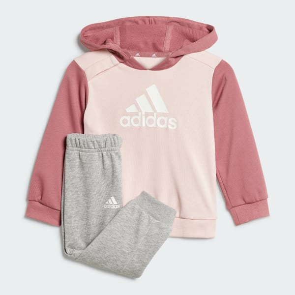 adidas Essentials Colorblock Kids Jogginganzug Rot adidas Deutschland