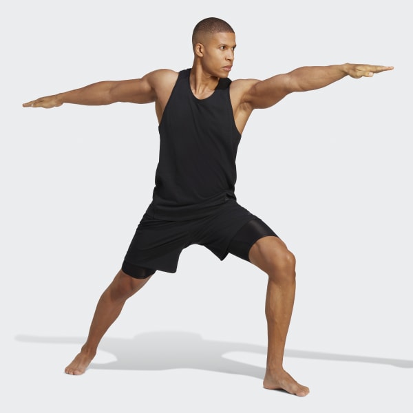 zwart Yoga Training 2-in-1 Short