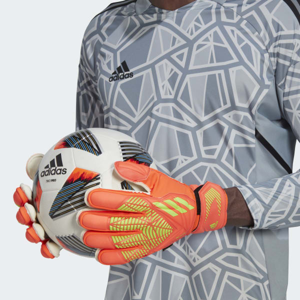 Orange Predator Edge Fingersave Match handsker IR749