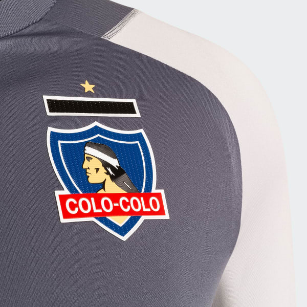 Gris Polera De Entrenamiento Colo-Colo