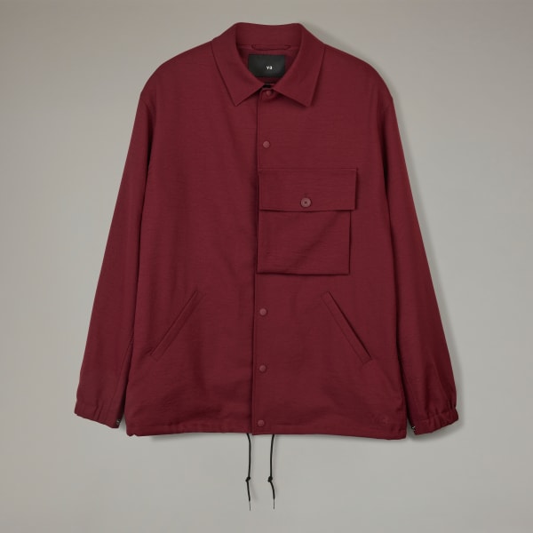 Coach jacket maroon store