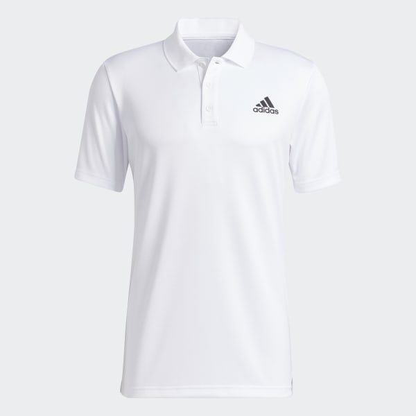 Blanco Camiseta Polo Designed Move 3 Rayas