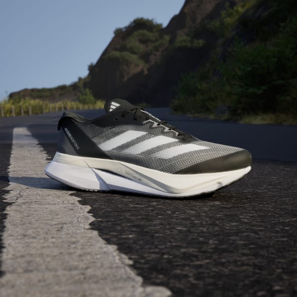 Black Adizero Boston 12 Shoes