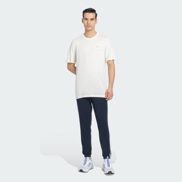Blue 3 STRIPES FRENCH TERRY TAPERED PANT