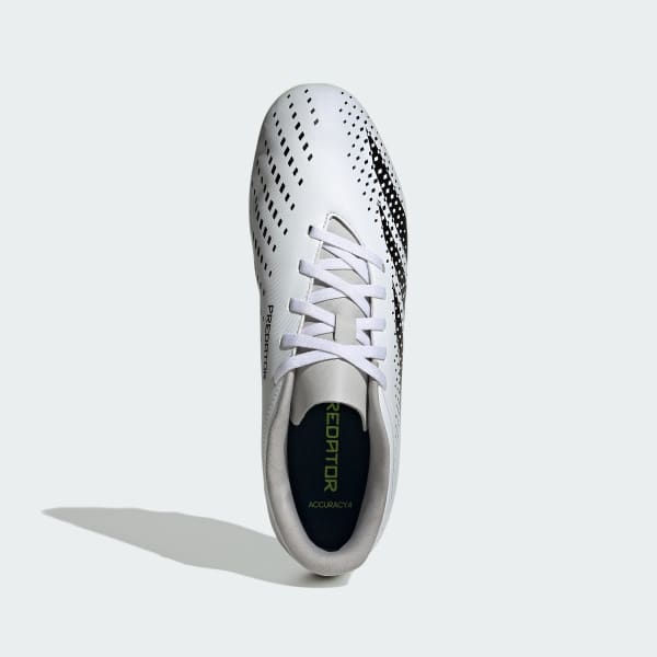 Blanco Zapatos de Fútbol Predator Accuracy.4 Multiterreno