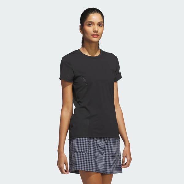 Black Ultimate365 Tour Engineered Short Sleeve Slim Top