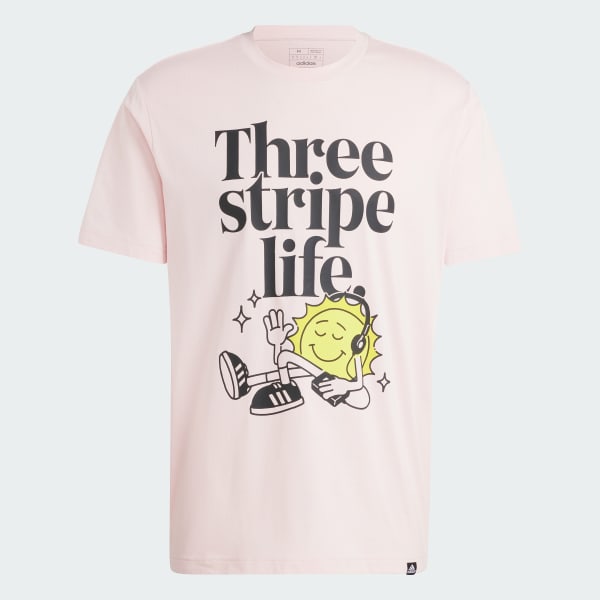 Rosa T-shirt Positivity Graphic