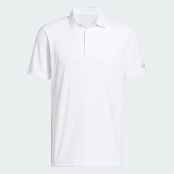 White ULTIMATE365 JACQUARD POLO SHIRT