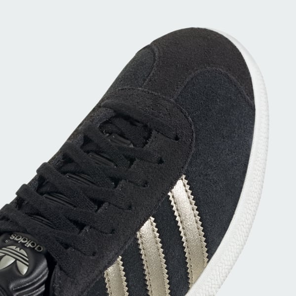 Adidas black gazelle womens hot sale