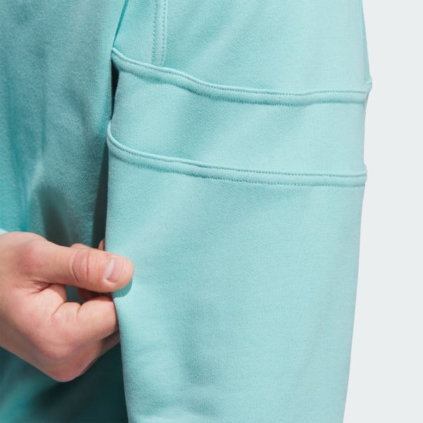 adidas Go-to Heritage Loose Quarter-Zip - Turquoise | Free