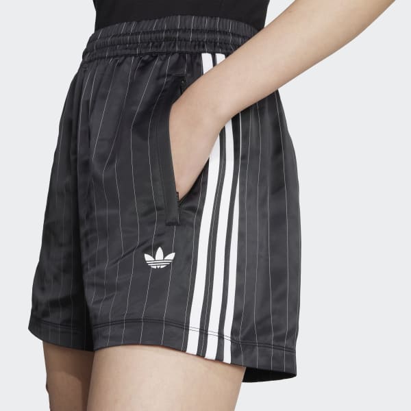 ★ adidas★ Pinstripe satin shorts black KD2283 adidas_Originals_Pinstripe_Sat