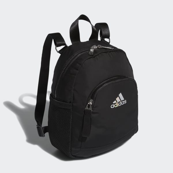 Black Linear Mini Backpack FZ6785X