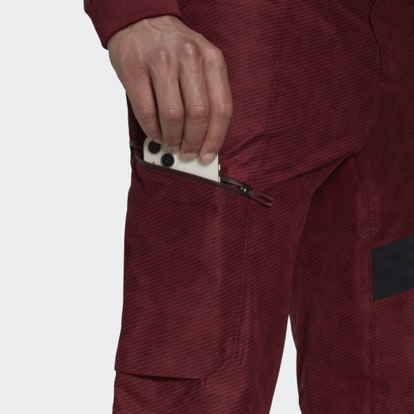 Bordeaux Pantaloni Terrex Techrock RAIN.RDY