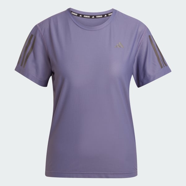 Lilla Own The Run T-skjorte
