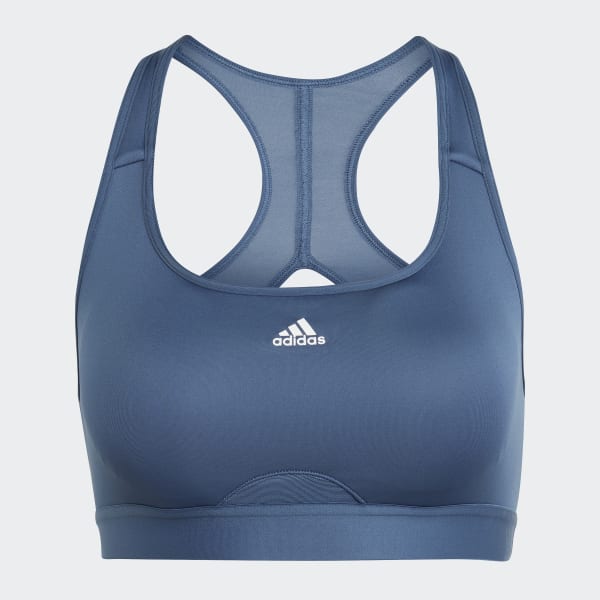 Blue Powerreact Training Medium-Support Bra RT588