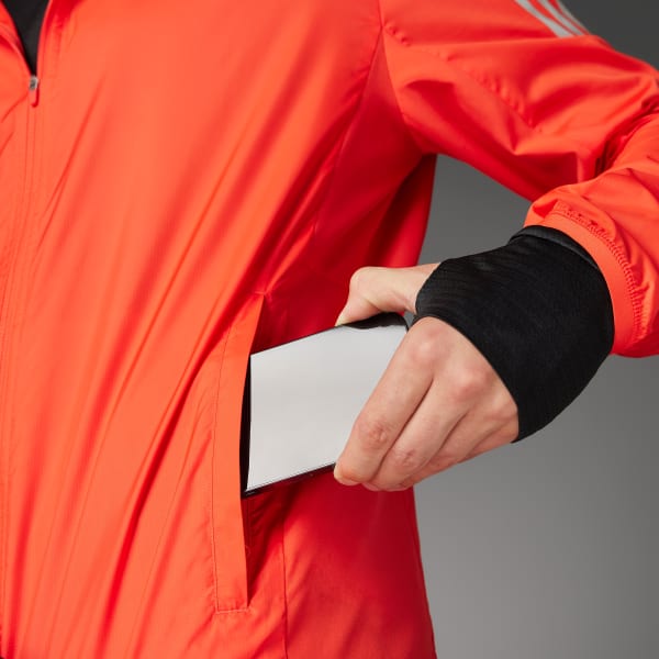 Red Own the Run Jacket