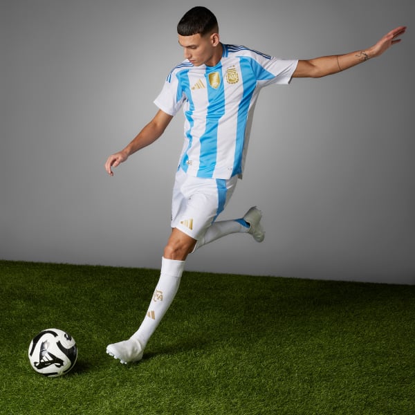 adidas Argentina 2024 Away Authentic Jersey - Blue, Men's Soccer