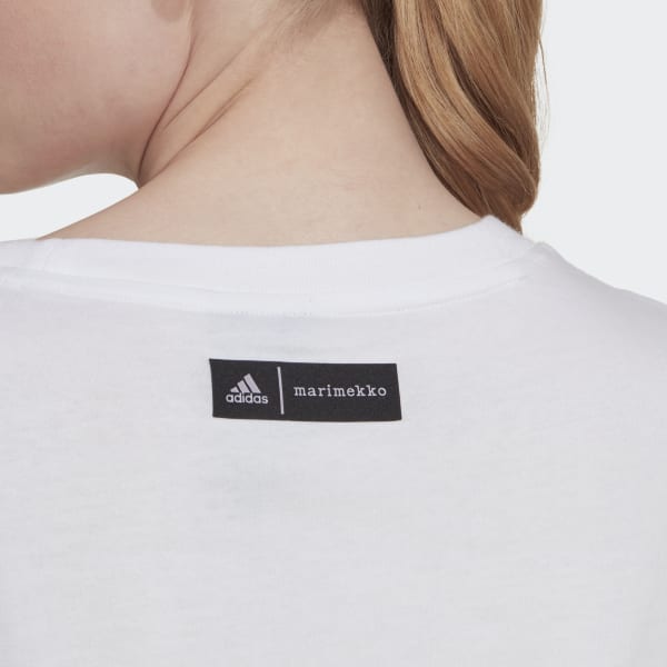 White Marimekko Graphic Tee CT071