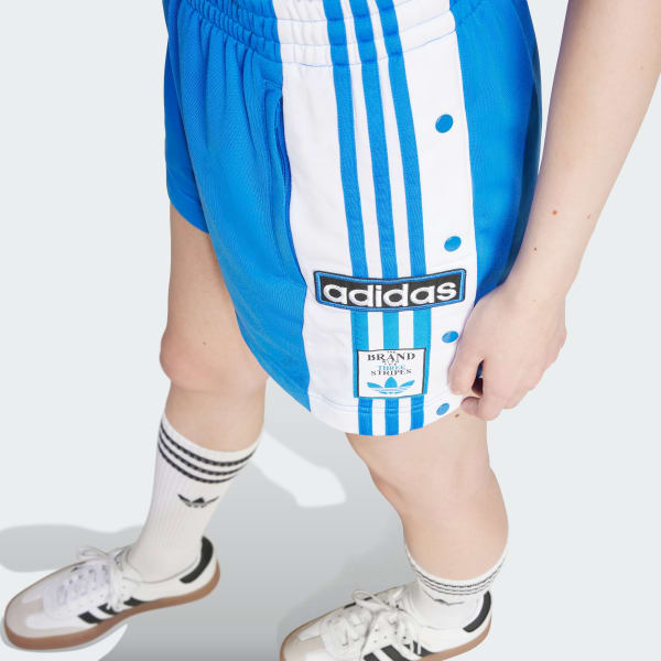Adidas snap shorts womens top