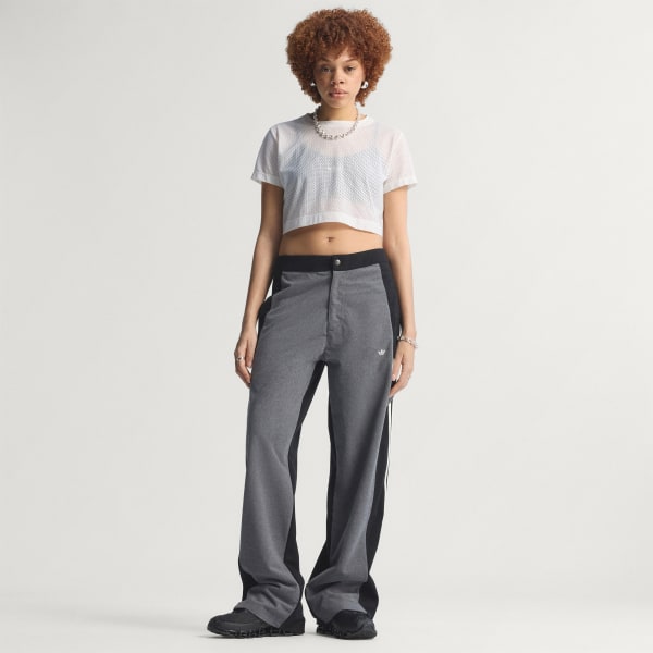 สีเทา กางเกงแทรค Blocking