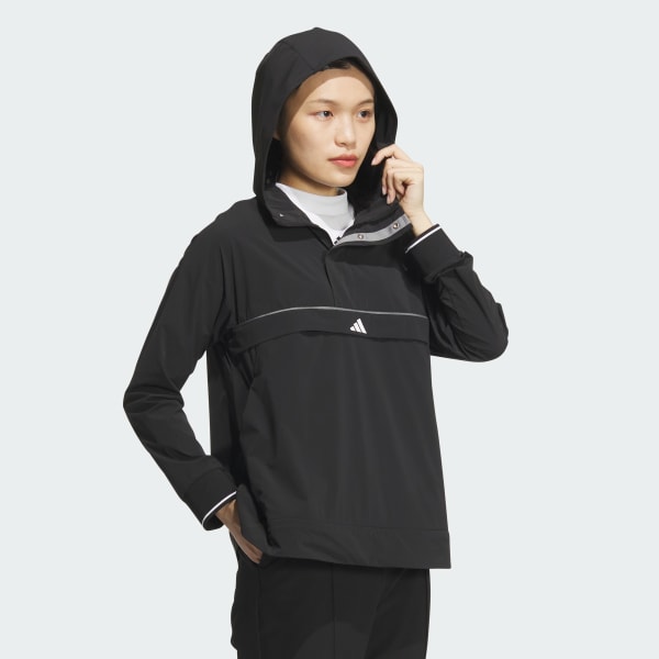 Black 긴팔 아노락 후디