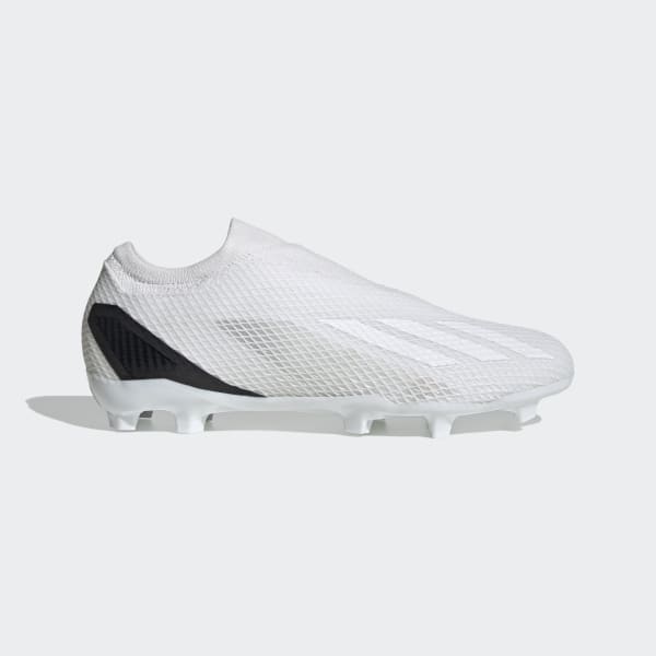 adidas X Speedportal.3 Laceless Firm Ground Soccer Cleats - White ...