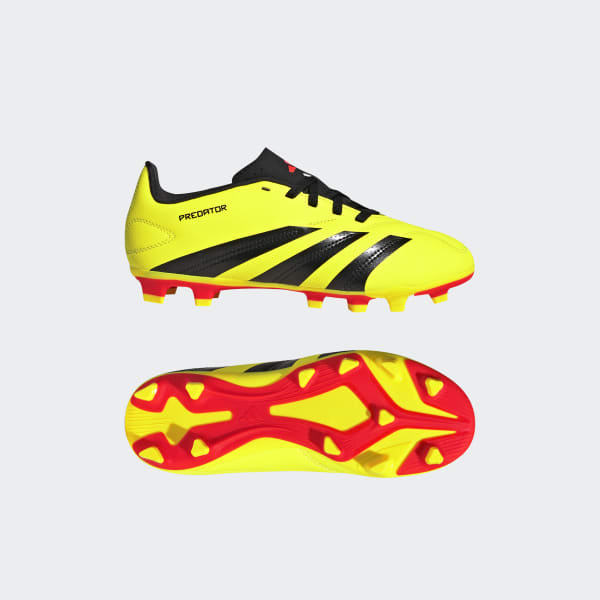 Zapatos de Fútbol Predator Club Multiterreno - Amarillo adidas